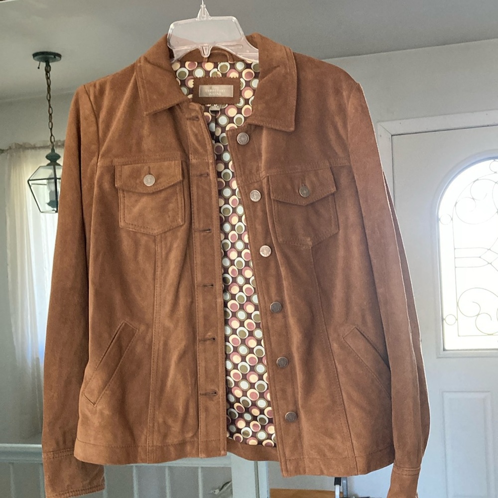 The territory ahead, suede jacket